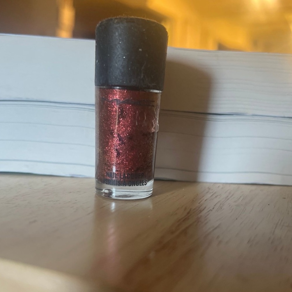 MAC Cosmetics Bad Fairy Nail Polish Shimmer RARE hard to find.